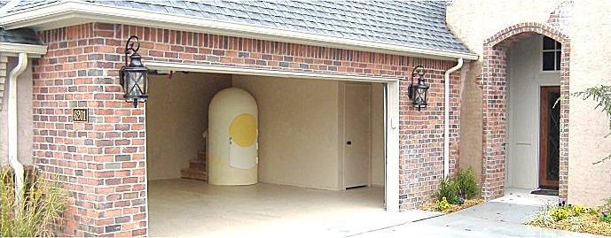 Part of the Home Mortgage Safe Room in the Mortgage