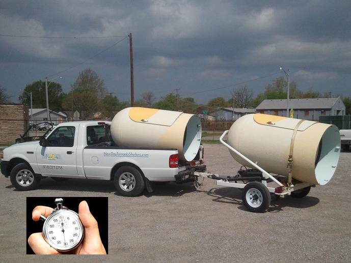 A Race Against the Storm shelter turn around time