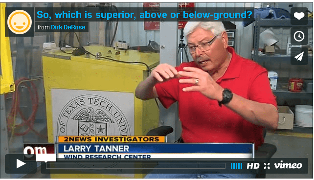 Above-Ground Shelters can be Quite Safe Above-Ground Shelters are Considered Safe if Certified