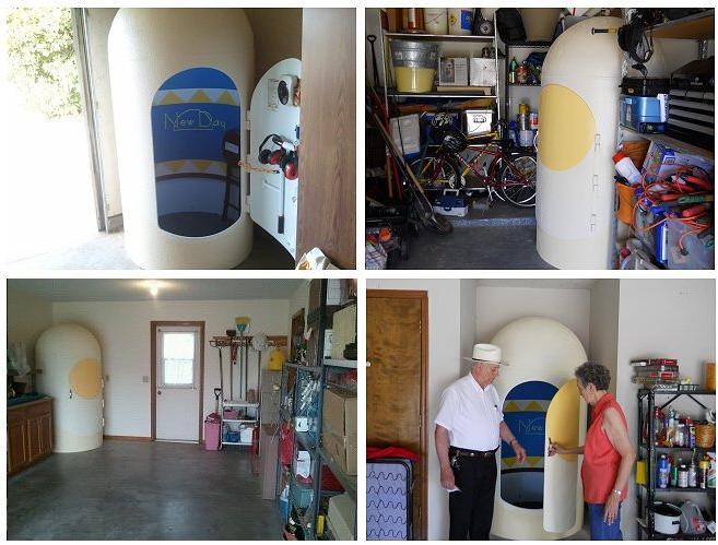 This shelter doesn't take up much room. Where is the best spot for it?