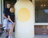 Why is this shelter round?